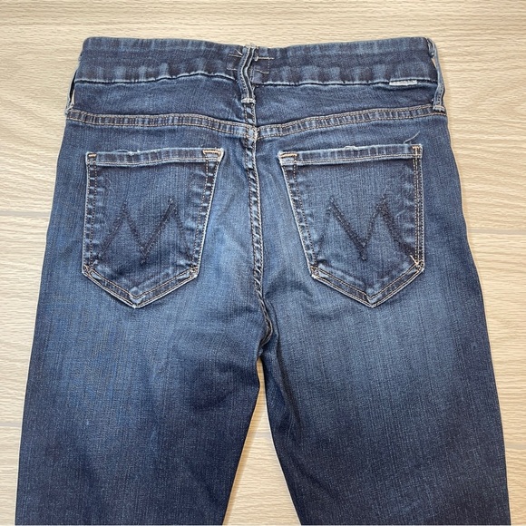 MOTHER Looker Ankle Frey MidRise Skinny Jeans in Wash No Play Women’s size 24 - Picture 4 of 16